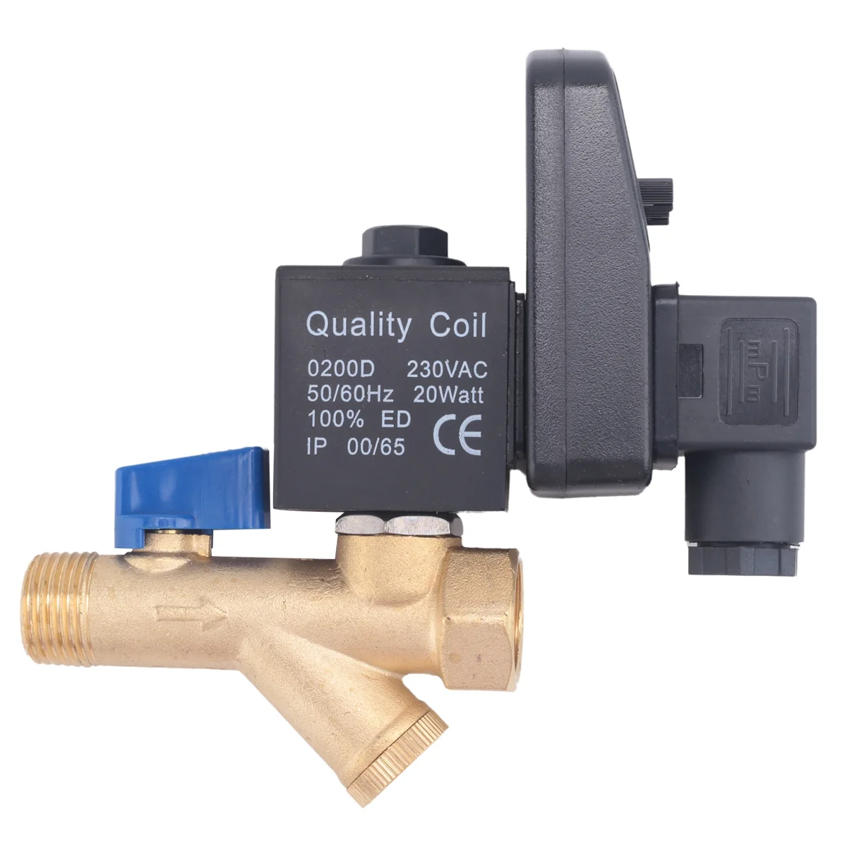 B52C AC 220V 1/2 polegadas Eletrônico Temporizado 2 vias Compressor de ar Tanque de gás Válvula de drenagem automática