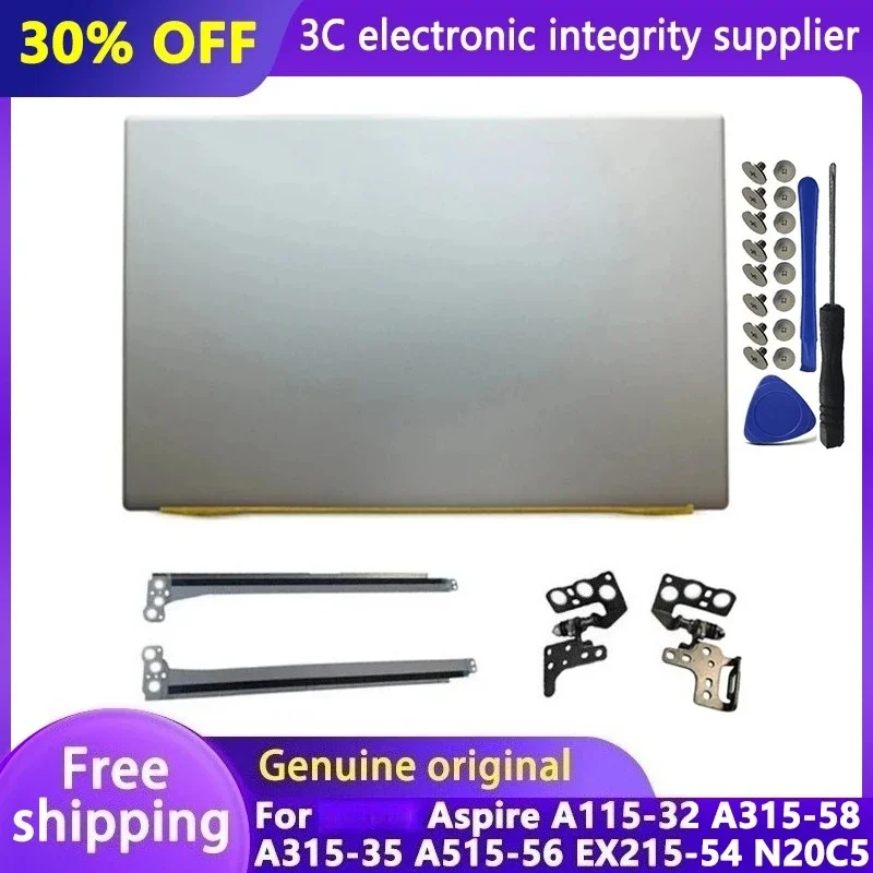 

New For Aspire A115-32 A315-58 35 A515-56 EX215-54 N20C5 Laptop LCD Back Cover LCD Hinges Rear Lid Screen Back Case Plastic