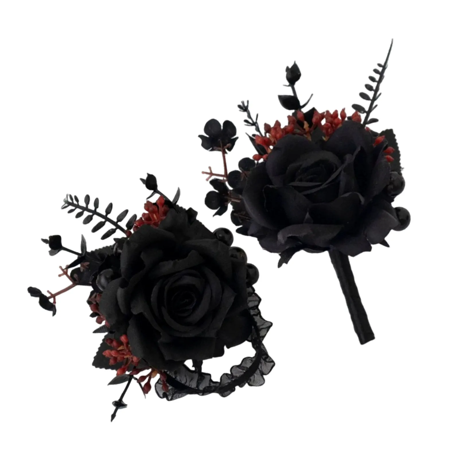 1-conjunto-de-corsage-de-pulso-gotico-de-rosa-artificial-preta-e-boutonniere-escura-vitoriana-para-noiva-acessorios-de-casamento-de-halloween-e-lapela-de-noivo