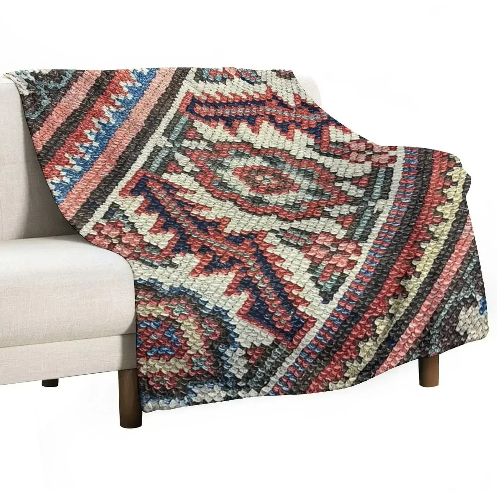 Decorative Kilim, Navaho Weave, Woven Textile Throw Blanket anime Camping Tourist Plaid Blankets