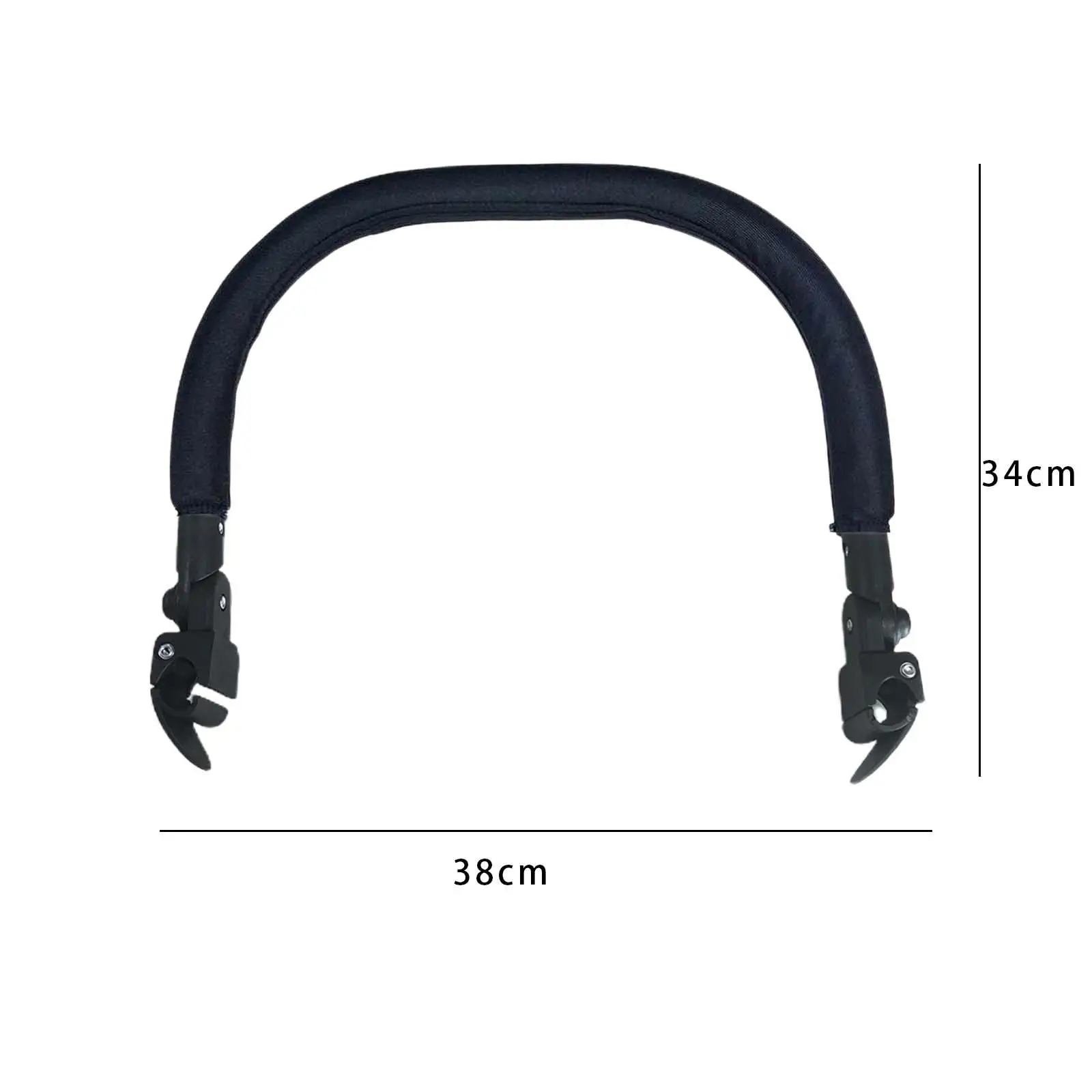 유모차 팔걸이 유모차 핸들 크로스바 트롤리 액세서리