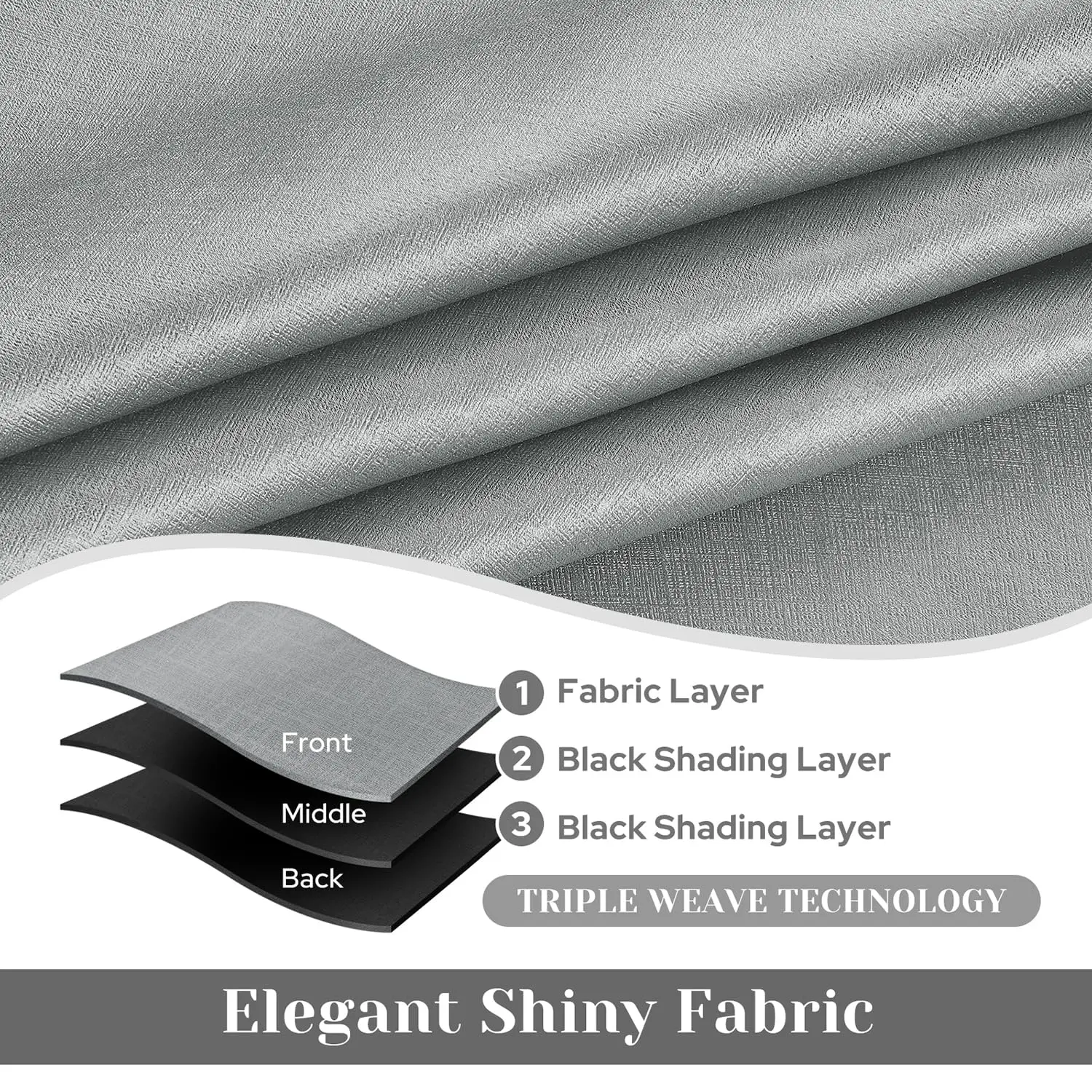 

310cm Height Modern Blackout Luxury Curtains For Bedroom Living Room Faux Linen Curtains Window Door Curtain