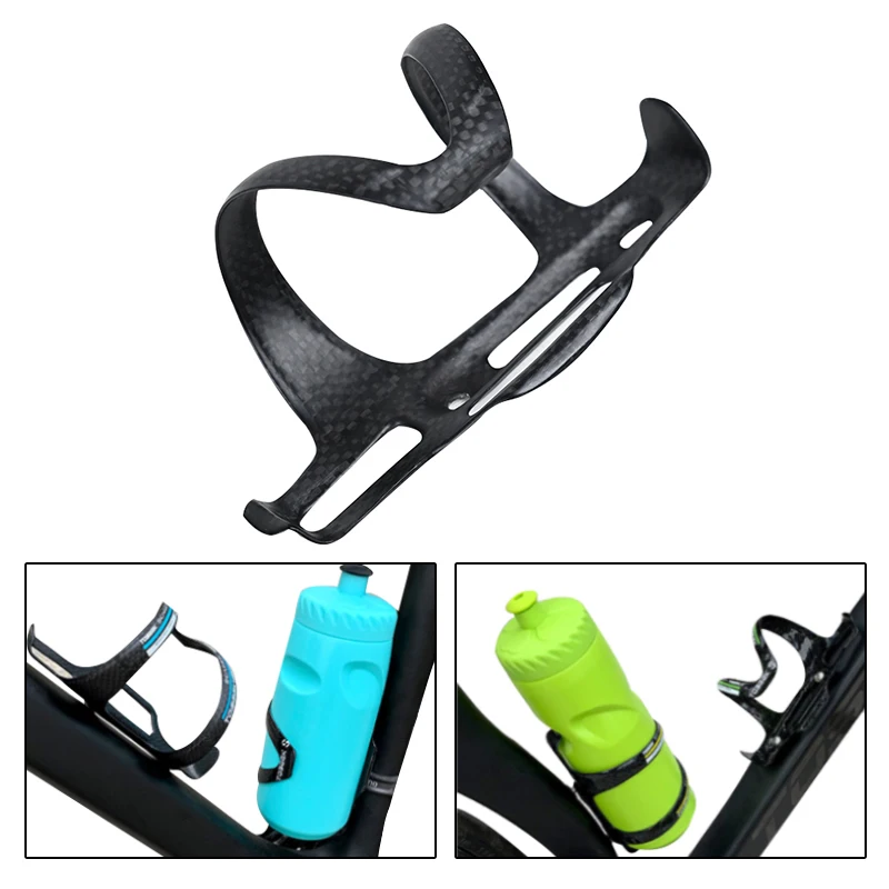 Full Carbon Bicycle Water Bottle Holder Super-Light Left Right Open For MTB Road Bike Matte Glossy Bottle Cage Cycling Accessory