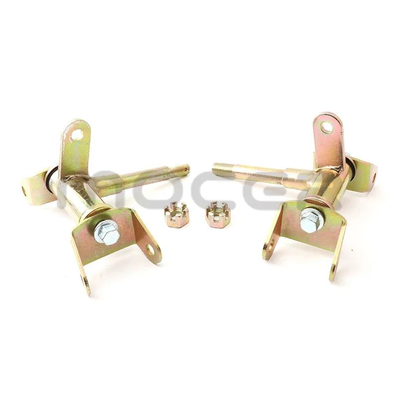 1 пара 15 мм Золотая рулевая распорка шпиндель для костяшек кулака подходит для китайского ATV 49cc 50cc 70cc 90cc 110cc Go Kart Багги UTV Quad Bike запчасти