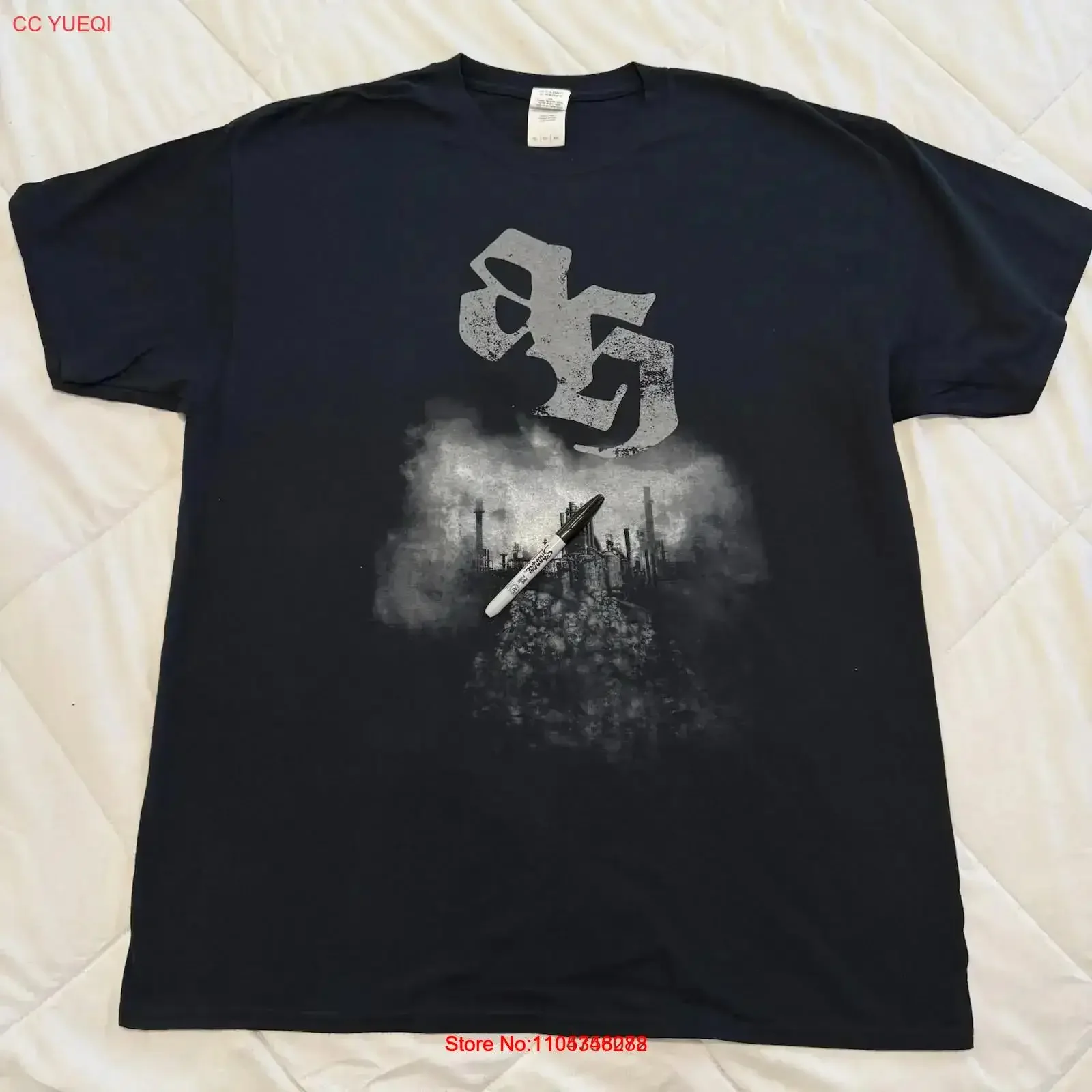 T-shirt AD HOMINEM Climax Of Hatred XL Emperor Limbonic Art Urgehal Inquisition vintage, délavé, extensible, doux et respirant