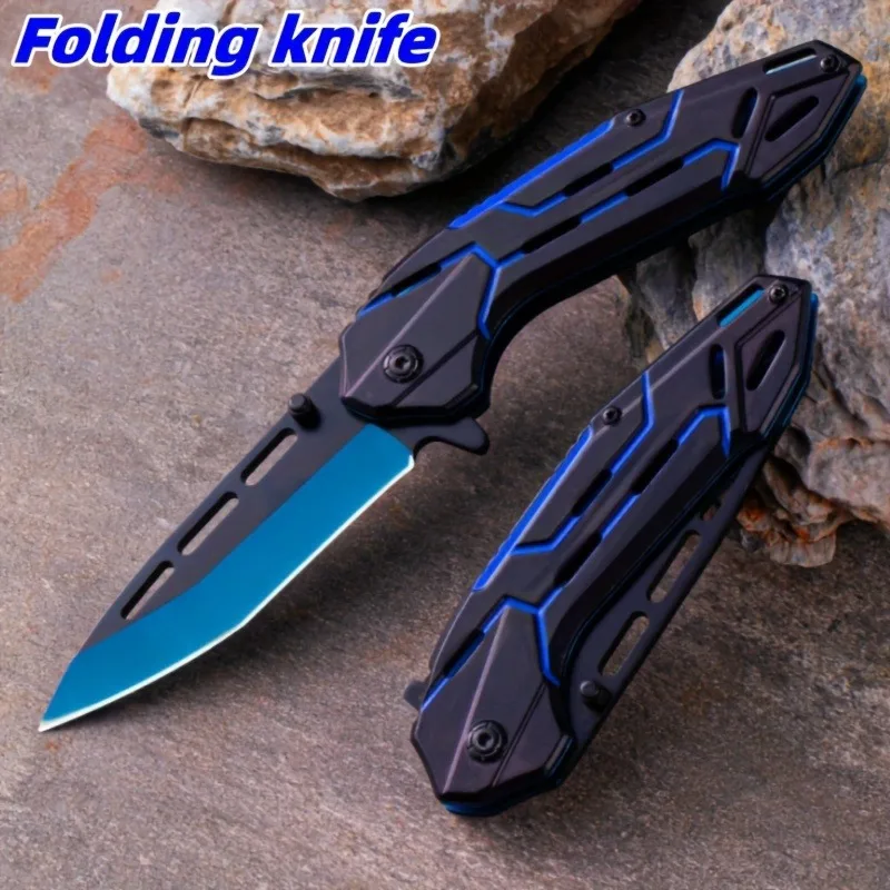 Outdoor High-Hardness Military Tactical Knife, EDC Self-Defense, Very Suitable for Hiking, Camping, Fishing, Survival Knife