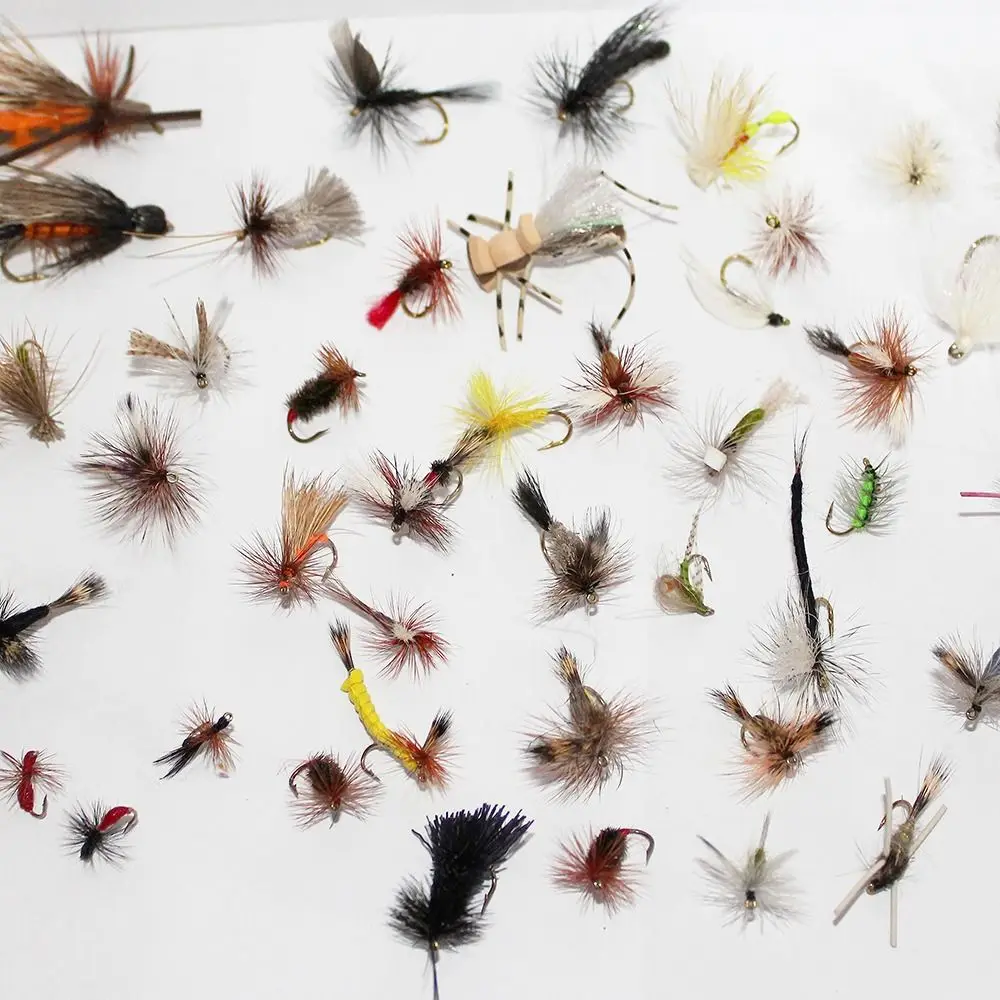 Perfect Decoy Mental Insects Flies Fly Fishing Lures Bait Sharpened Feather Crank Hook Fish Tackle Outdoor