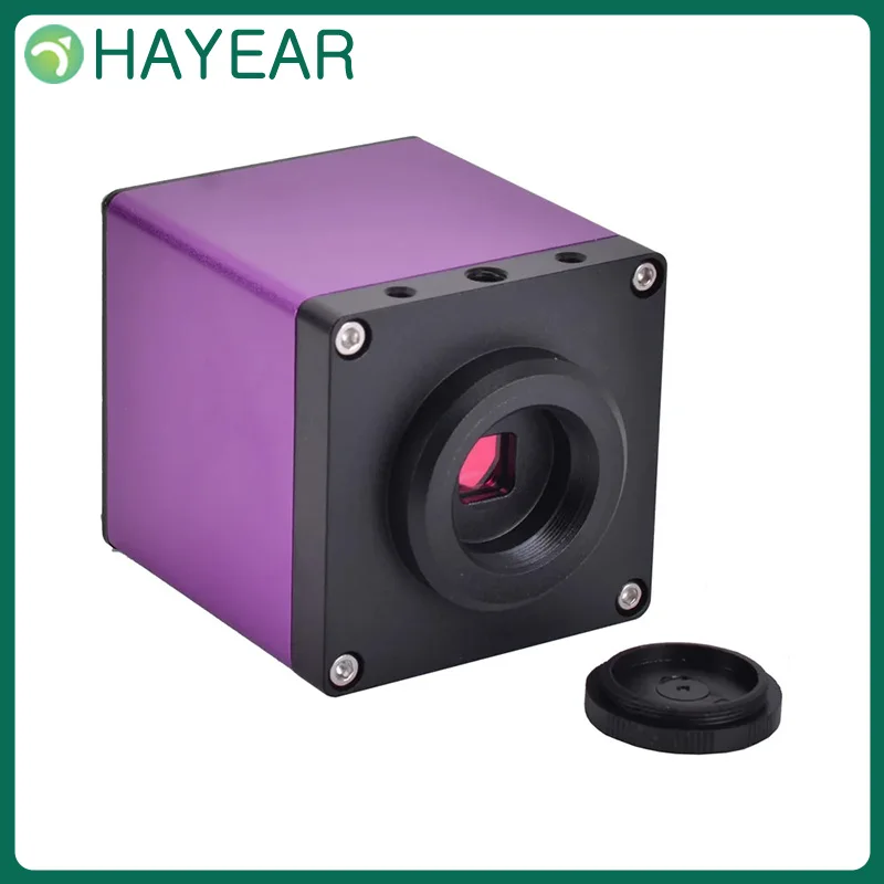 

HAYEAR FULL HD 1080P HDMI 60FPS Video Digital Industry Microscope Camera TF Card Video Recorder microscope for PCB Repair