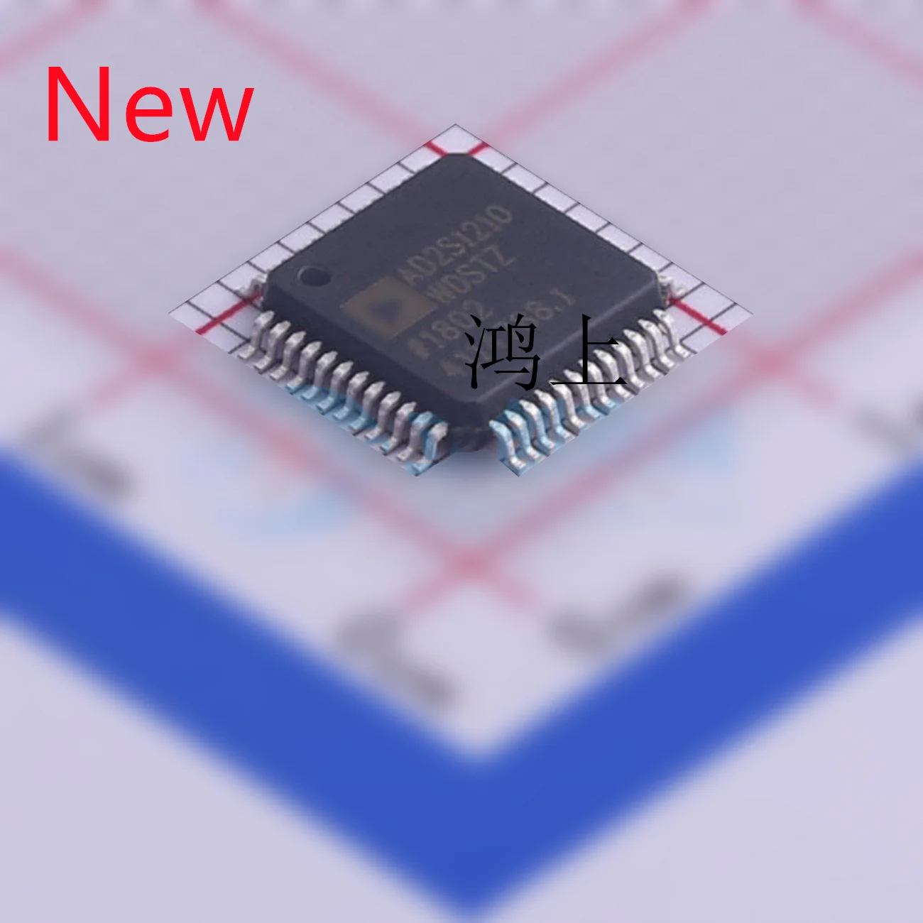 

5PCS/Lot 100% New AD2S1210WDSTZ encapsulation LQFP - 48 modulus conversion chip AD2S1210WDST AD2S1210 In 2023 a New Original