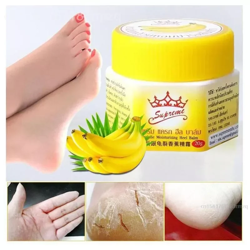 Thailand Banana Oil Blossoms Grass Repair Anti Dry Moisturizer Ointment Anti-cracking Cream Foot Hand Heel Skin Care