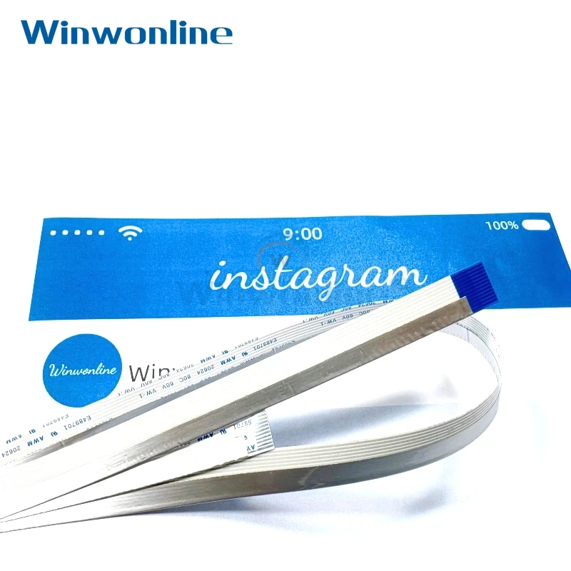 

60Pcs Scanner Flat Cable for canon 12 pins MF4410 4412 4420 4452 4450 4470 4550 4012 4752 4770 4820 4870 Printer Parts