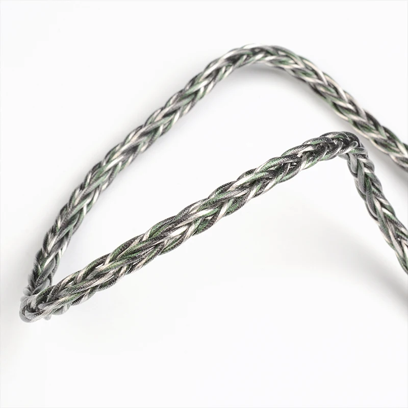 NiceHCK GrKing 플래그십 하이파이 이어폰 케이블, 7N 은 도금 OCC + 그래핀 OCC, 3-in-1 분리형 플러그, HEXA Rinko용 2 핀 MMCX