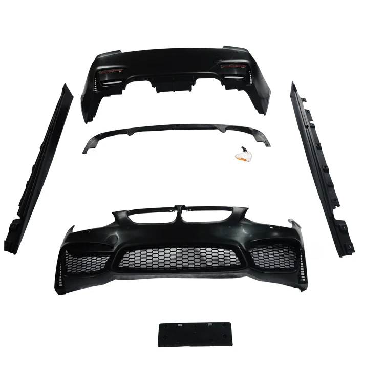 Auto parts 3 series E92 M4 body kit front bumper rear bumper grille side skirt for 2006 2007 2008