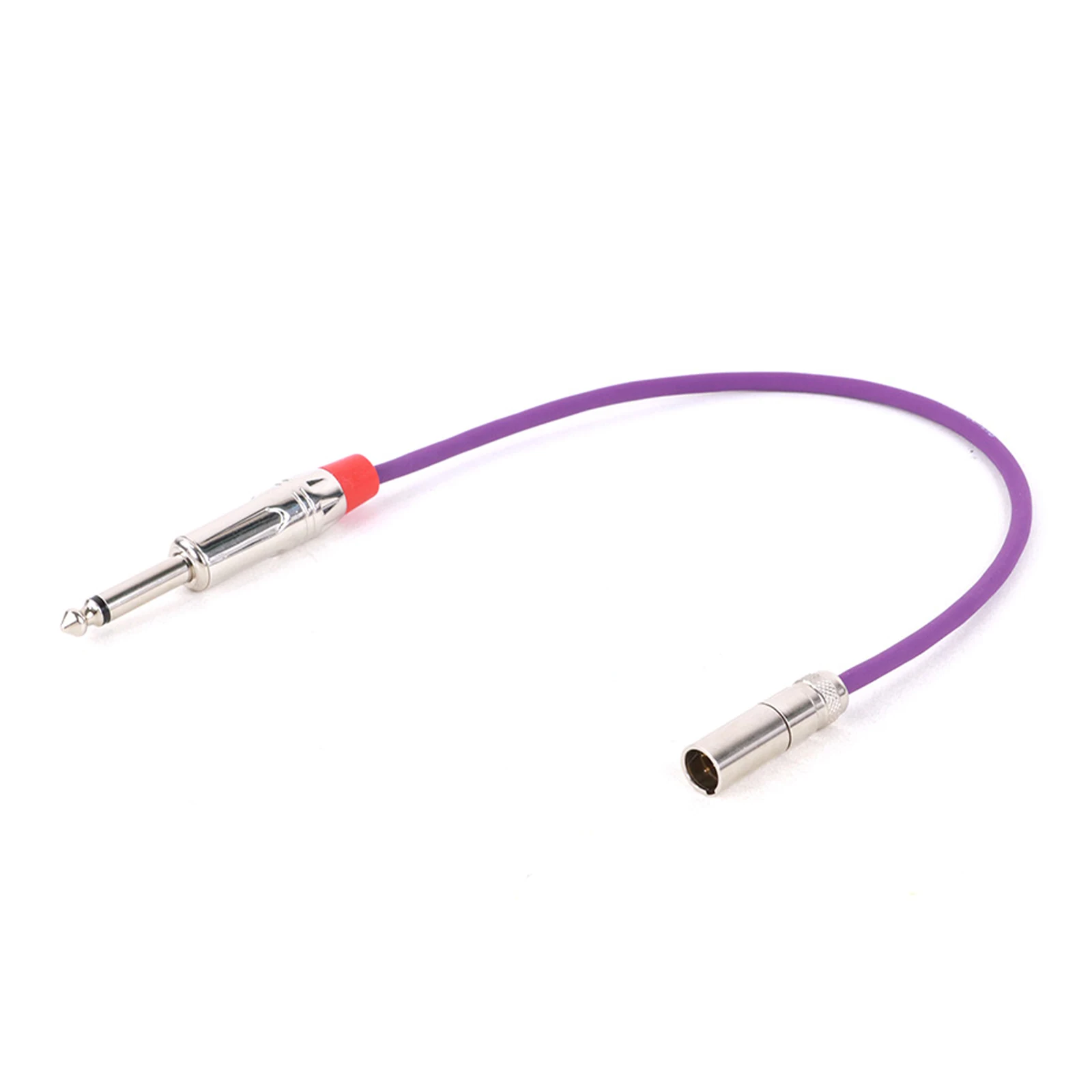 1PC 3 Pin Mini XLR Female/Male Jack to 6.35mm 1/4\