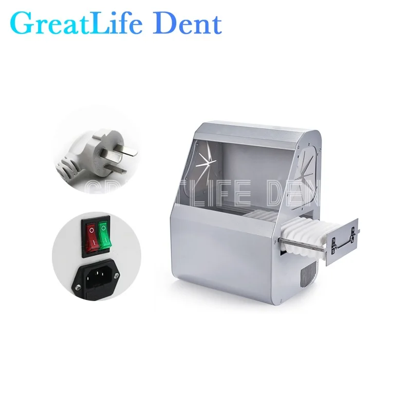 

GreatLife Dental Lab Equipment Vacuum Cleaner Collector Box Sandblasting Dust Collector Mobile Polishing Machine Dust Collector