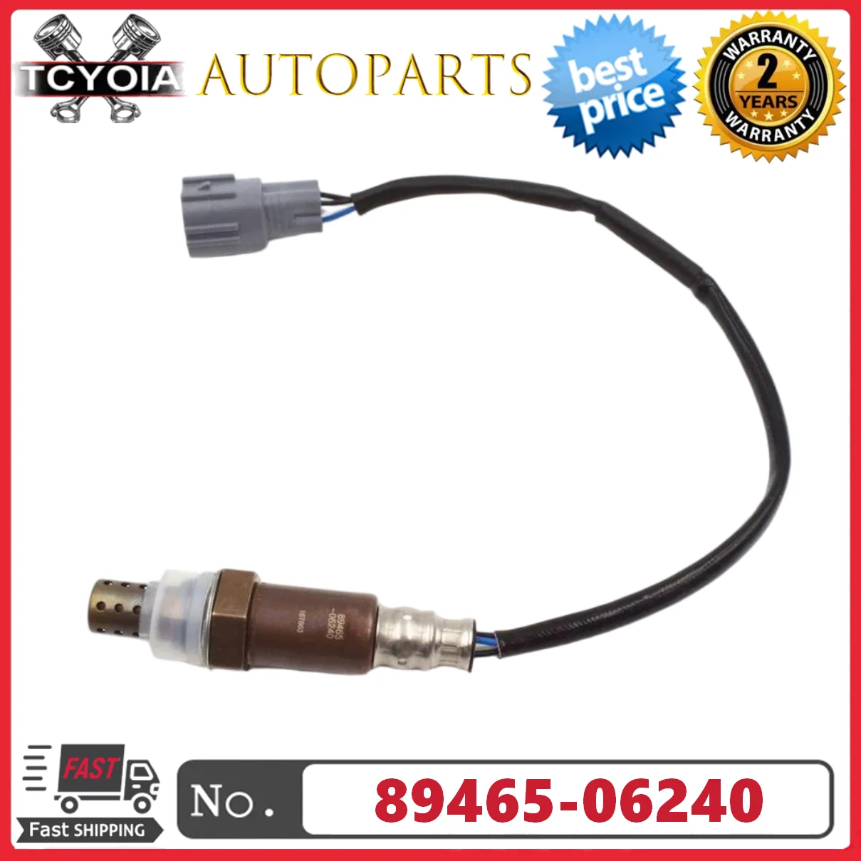

89465-06240 8946506240 Датчик кислорода для Toyota Camry ACV40 2AZFE AHV41 3AZFXE ACV51 1AZFE 2.4L 2.5L 3.5L 2006-2014