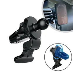 1Pc Car Universal 17mm Ball Head Base Phone Holder Stand Car Air Outlets Mobile Cellphone Mount GPS Bracket Auto Accessories