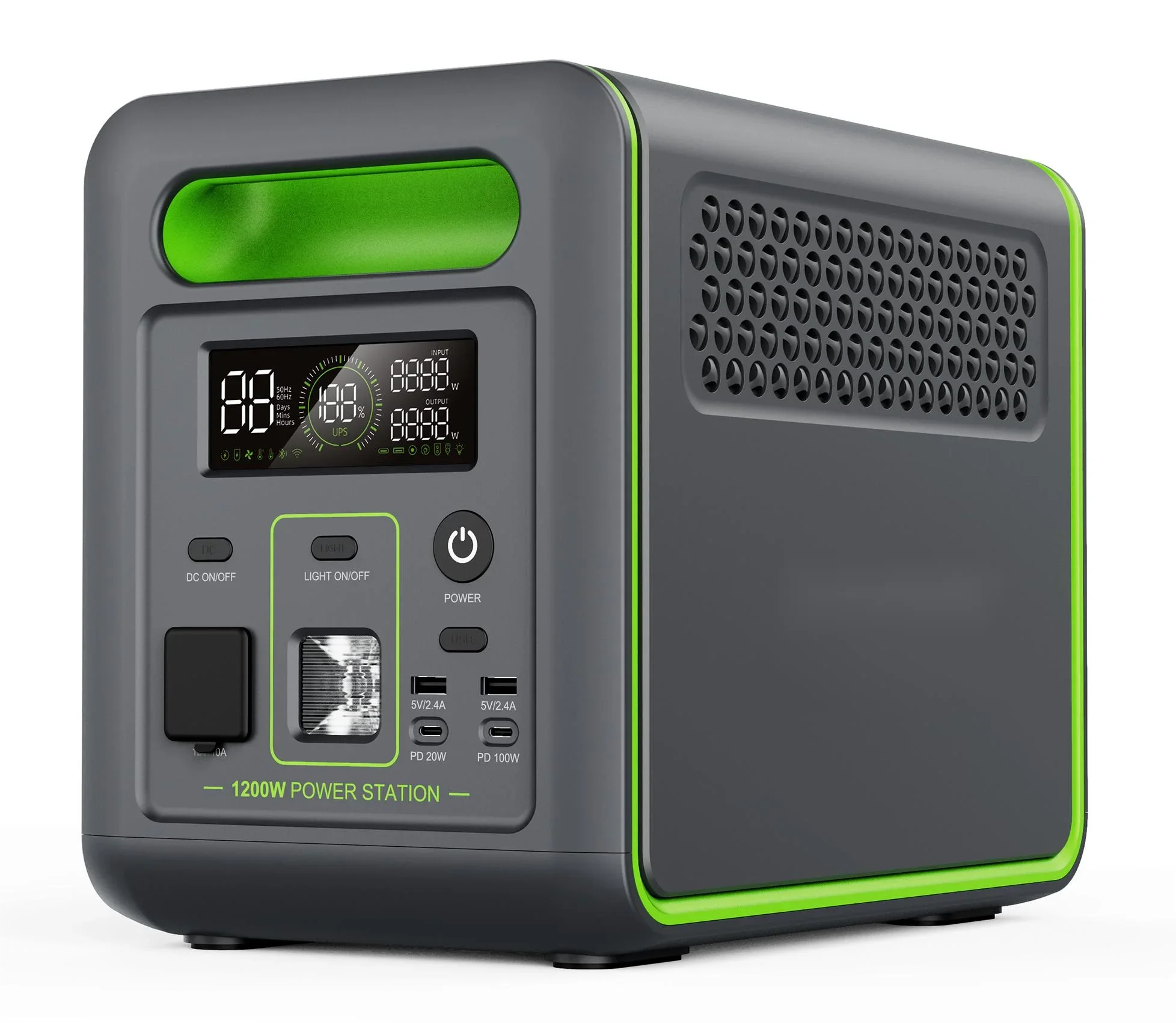 110v Power Station Rechargeable  Power Station 1000W 1200W  LifePo4 Power Station 1300w