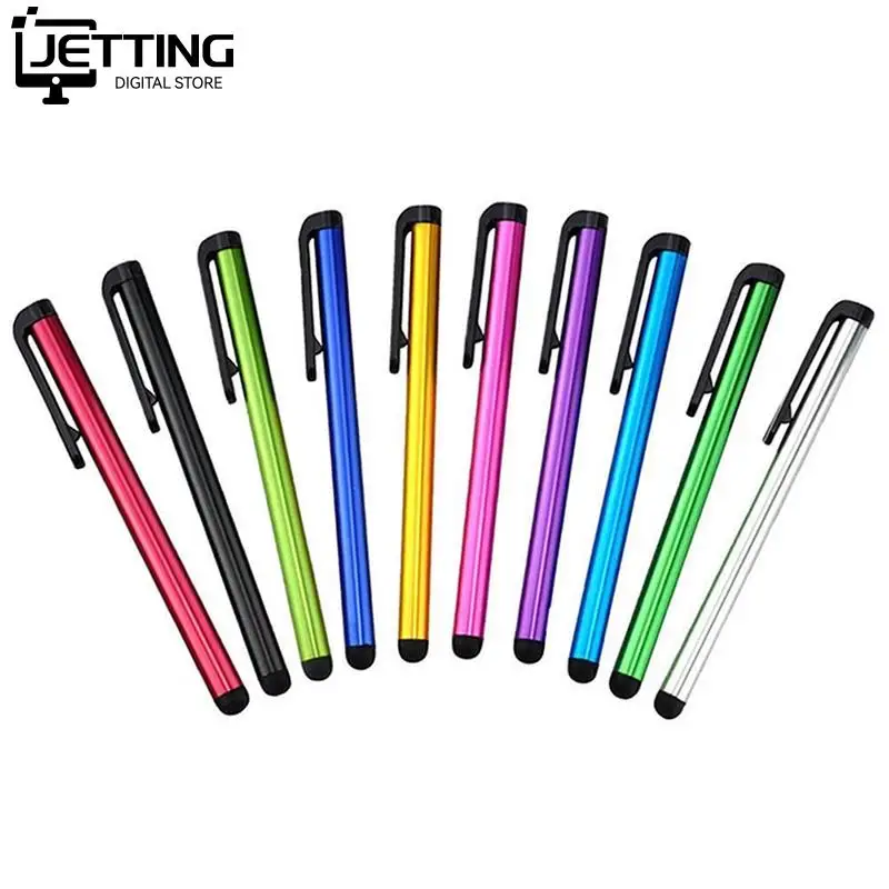 10pcs Capacitive Stylus Touch Screen Pen For IPad For IPhone Universal Tablet PC Computer Smart Phone Capacitor Touch Pens