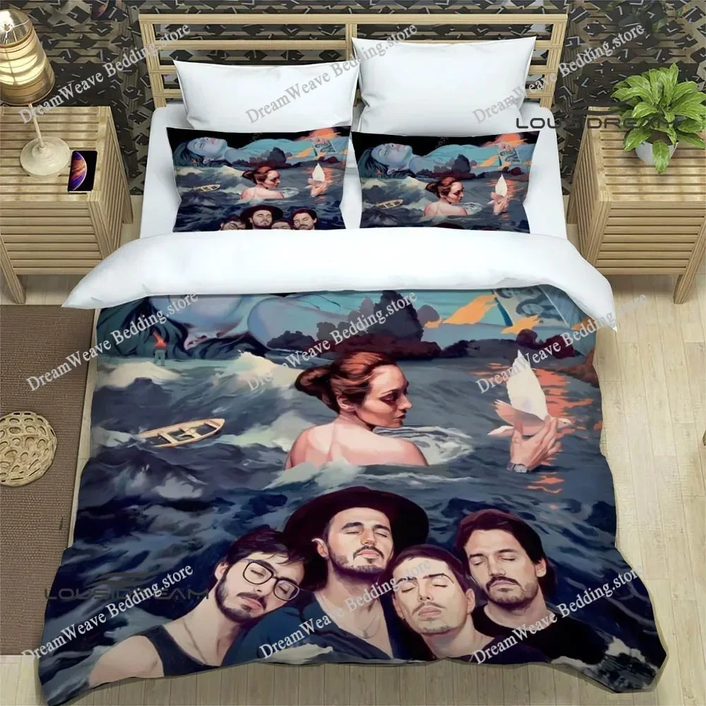 

Morat Pop Band Printed Bedding Sets Exquisite Bed Supplies Set Duvet Cover Bed Comforter Set Bedding Set Luxury Birthday Gift96
