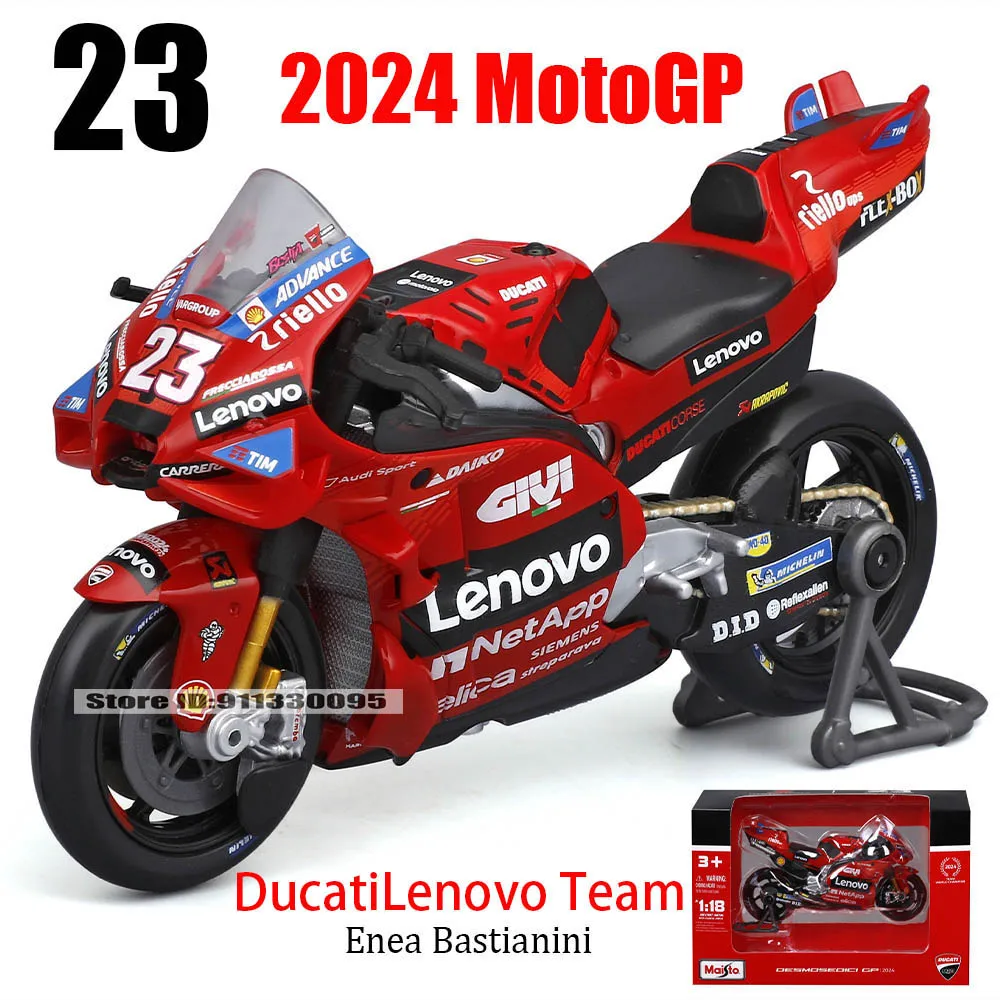 Maisto 1:18 2024 Ducati Lenovo Team #1 Bagnaia Champion driver