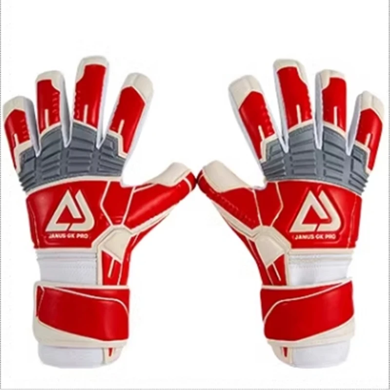 Professional Match Grade Goalie CONTACT Latex Without Protective Fingers Inseam Wear Resistant Adults Soccer Goalkeeper Gloves