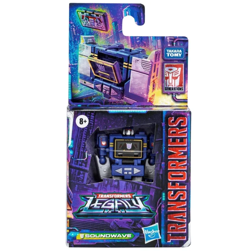 In Stock Takara Tomy Transformers G series handed down cr level Soundwave Figure Model Anime Action Deformation Robot Car Gift