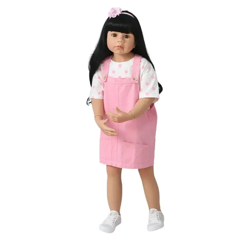 98cm Simulation Doll Circular Joint Doll 3-4 Years Old Shopping Mall Model Simulation Girl Doll Creative Personality Decor