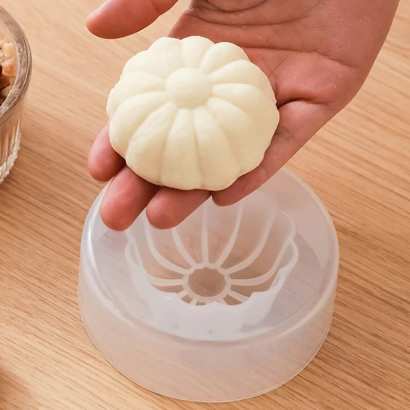 Chinese Baozi Mold DIY Pastry Pie Dumpling Making Mould Kitchen Food Grade Gadgets Baking Pastry Tool Moon Cake Making Mould