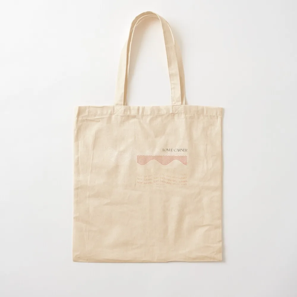 

Loyle Carner - Not Waving, But Drowning T-Shirt Tote Bag tote bag men's canvas shopping bag Canvas Tote