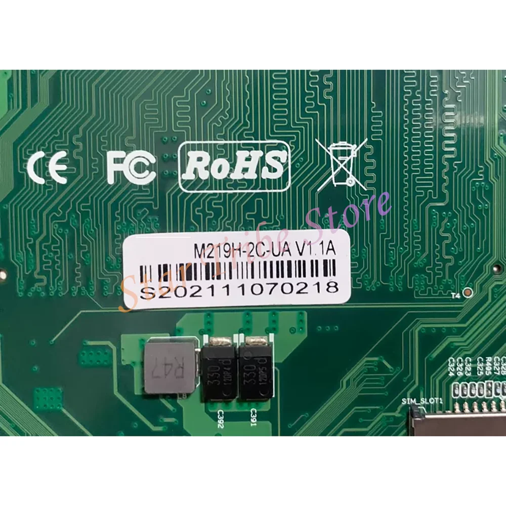 M219H-2C Motherboard 17*17cm Board Type Supports MSATA Hard Drive