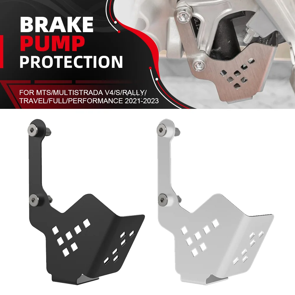 

For Ducati MTS/Multistrada V4/S/Rally/TRAVEL/FULL/Performance 2021 2022 2023 REAR BRAKE PUMP PROTECTION Motorcycle Accessories