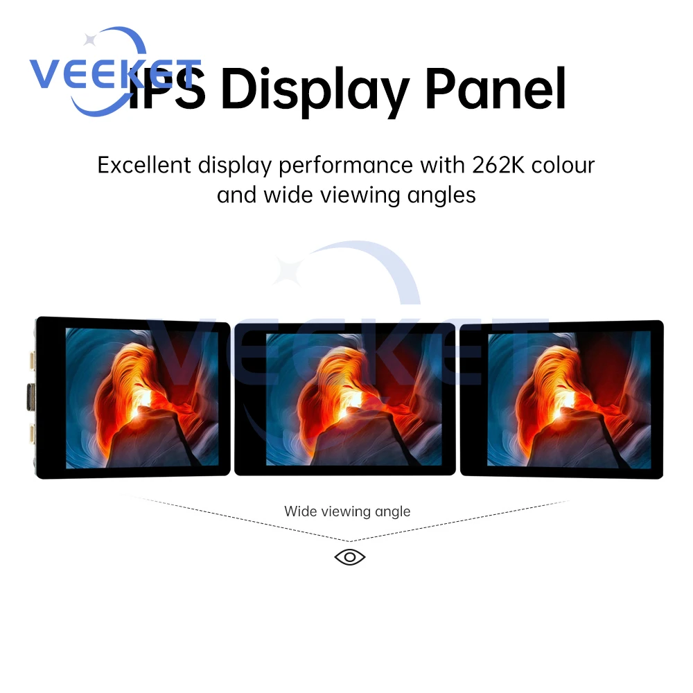 Picture 4: ESP32-S3 2.8 Inch LCD Screen Wifi Bluetooth Development Board Capacitive Touch Display Development Board Optional
