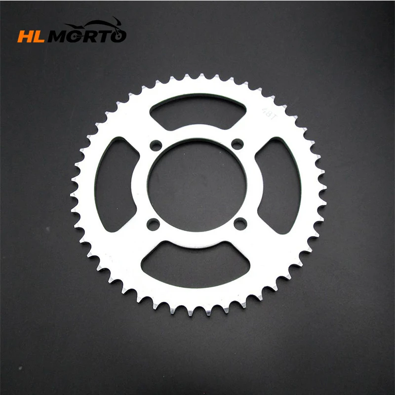 76mm 428 48T Teeth 4-Hole Rear Back Chain Sprocket Cog For Quad Dirt Pit Bike ATVDirt Bike Scooter