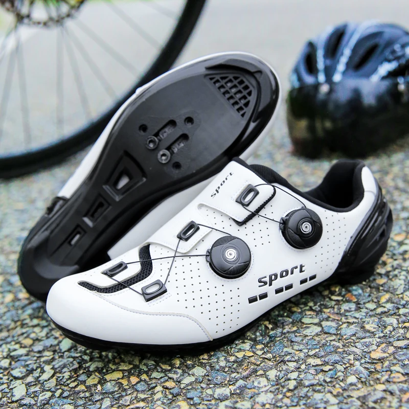 Professional Mountain Bike Cycling Shoes MTB Flat Cleat SPD Shoes Outdoor Self-Locking Big Size 47 Racing Bicycle Sneakers Men