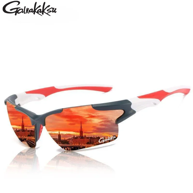 2024 New Outdoor Sunglasses Sports Sunglasses Dust Glasses Classic Frame Series Dazzle Color Film Driving Fishing Glasses