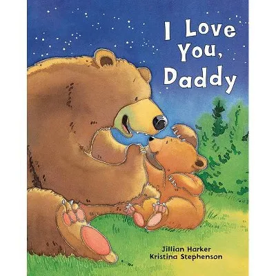 Libro de cuentos familiares para niños - Te amo, papá, tapa dura, 32 páginas, edades de 3 a 6 años