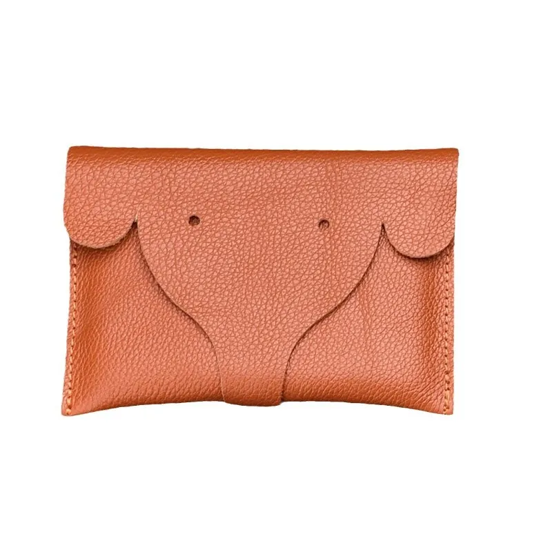 Unisex Minimalist Ox Pickup Bag, Coin Purse, Mini Card Storage Bag, Driver's License Holder