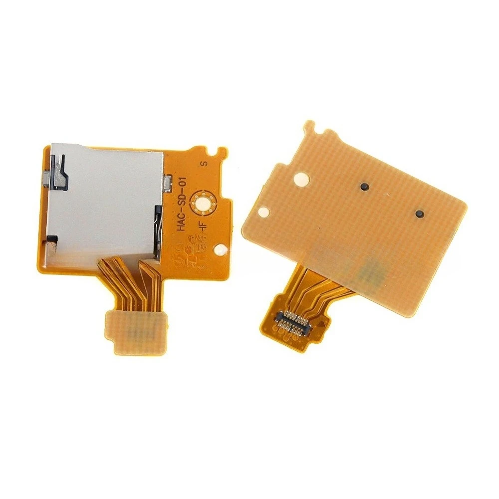 For 2Pcs TF Card Slot Board For Switch NS Memory SD Card Reader Socket Replacement Repair Parts