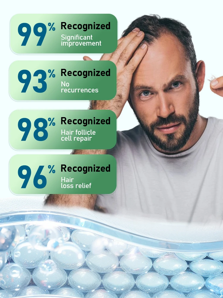 منقذ الصلع، يستعيد شعرك الأسود السميك بسهولة، ويستعيد ثقتك، ويعود إلى ذروة الفراغ #5