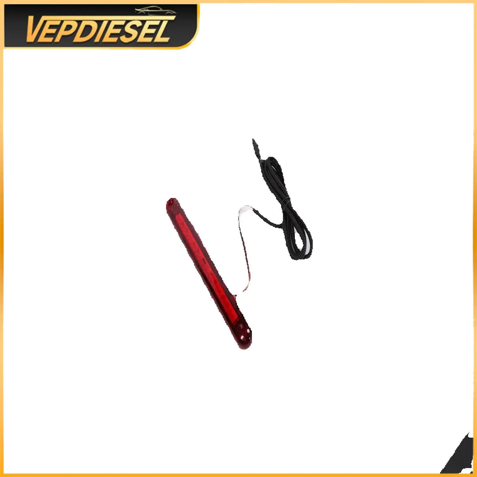 

Красный 24 светодиода 12 В Автомобильный третий стоп-сигнал Задний хвостовой центр Высокое крепление 3-й стоп-сигнал Универсальный крепление для автомобилей внедорожников Грузовики