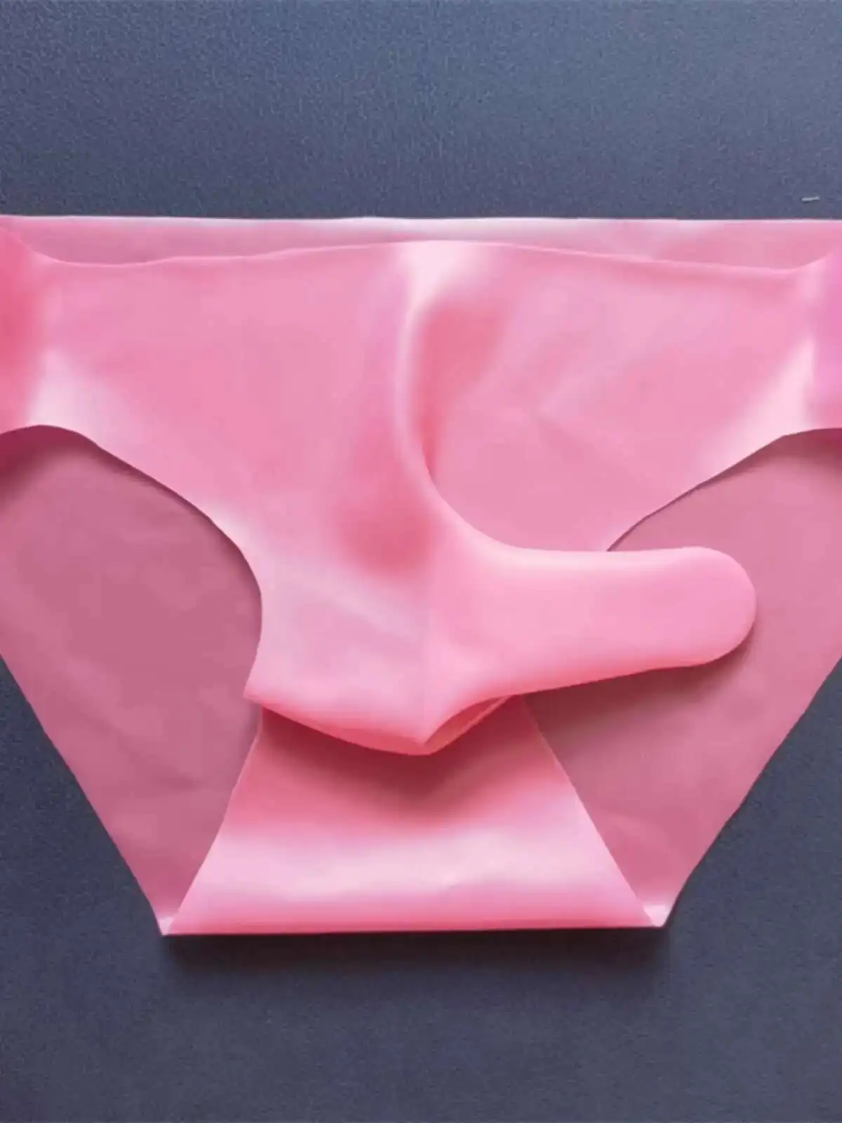 Sexy Latex Leather Underpants Men Lingerie Panties Plus Size Underwear Sexy Briefs