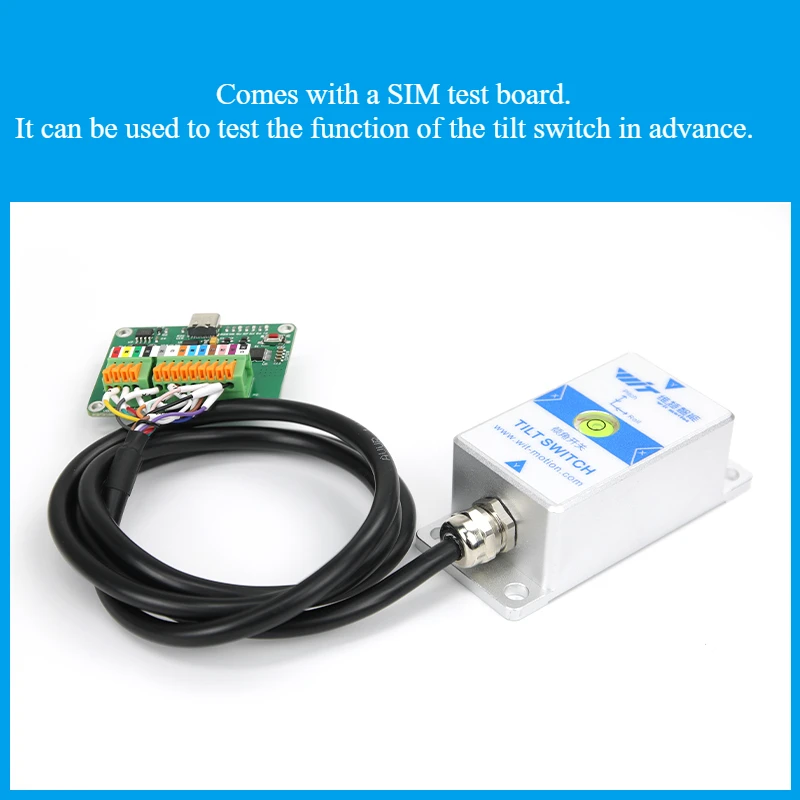 SINRT-232/485 Zweiachsiger Winkel-Neigungsschalter, Sensor, Relais, Neigungsstand, Induktions-Magnetventil-Controller