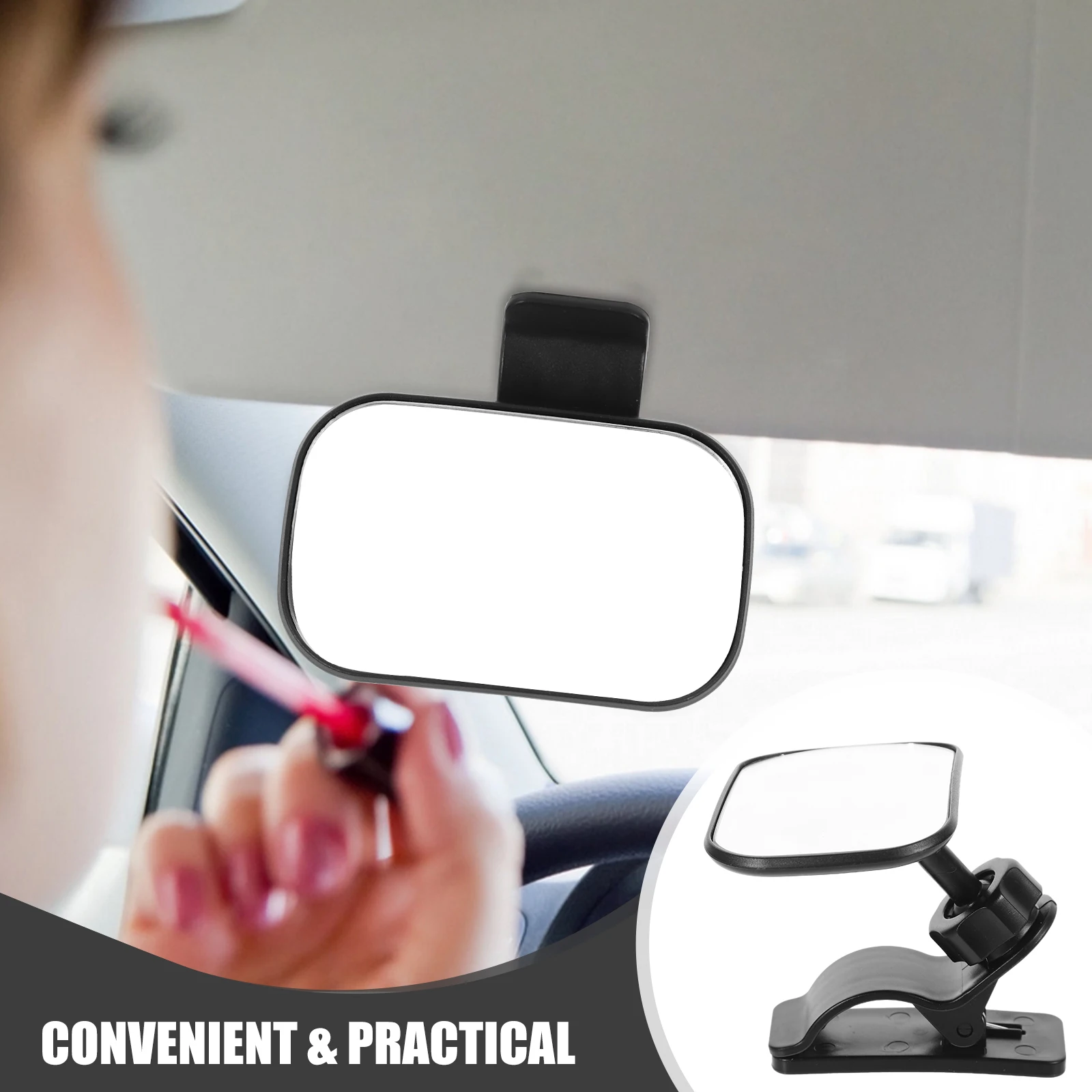 

Backseat Baby Car Rearview Back For Baby Mirror for Back Car Seat Mirrors Seat Wide Angle Observation Mirror Black