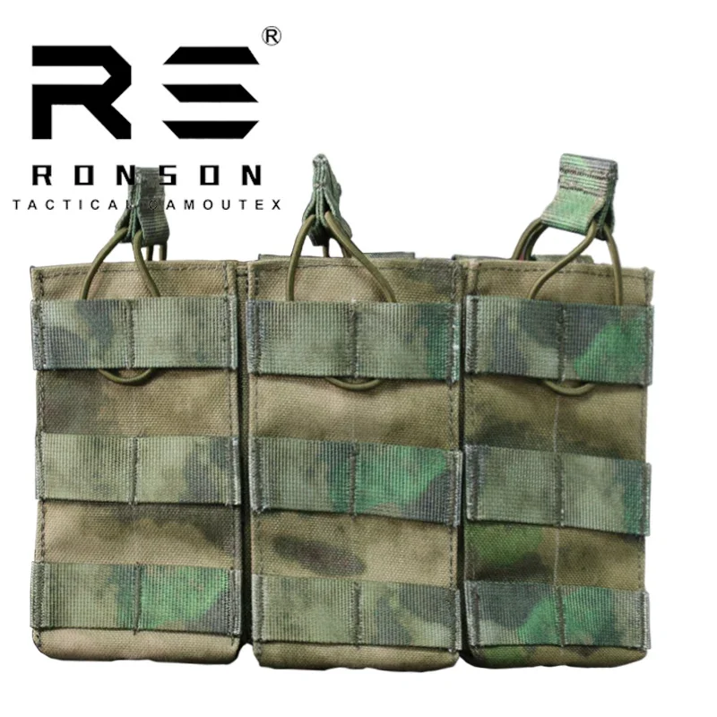 Single Triple Magazine Pouch Small Green Man Camouflage Russian EMR Rhodesia Tactical Waistband Sub-Pouch