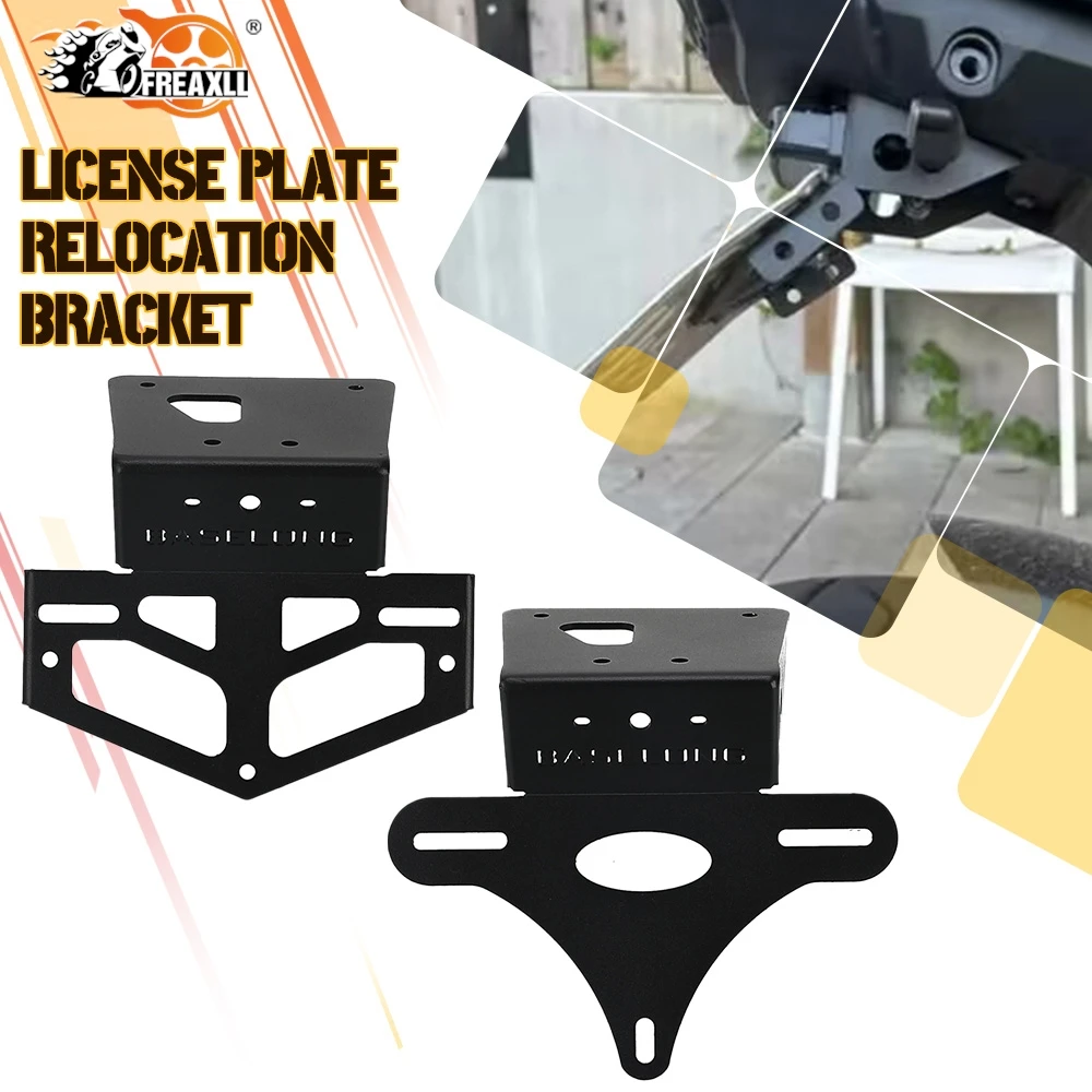 

For Honda MSX 125 MSX125 GROM 125 2022-2024 License Plate Holder Bracket Motorcycle Rear Tail Tidy Fender Eliminator Kits 2023