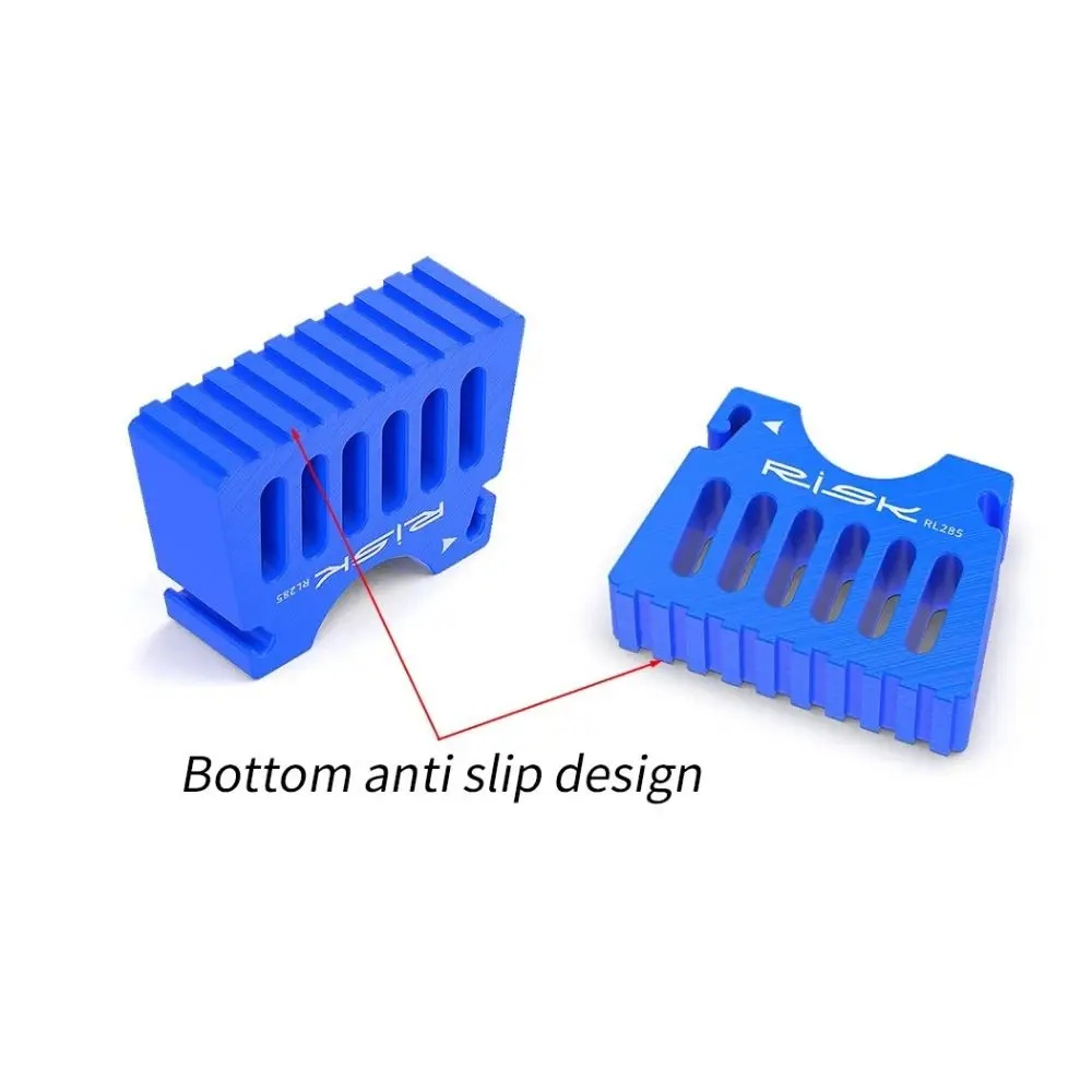 1 زوج الإفراج السريع دراجة إصلاح حامل عدم الانزلاق العالمي الدراجة وقوف السيارات استقرار قابل للتعديل الجبهة المقود الدعم #1