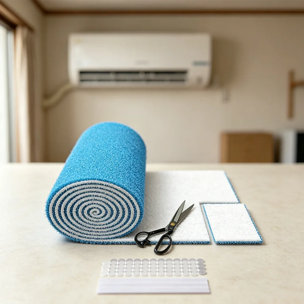 Air Conditioner Filter Cotton Polyester Fiber Air Vent Filter For Grilles Ceiling Ventilation Vent Filter HVAC System Air Filter