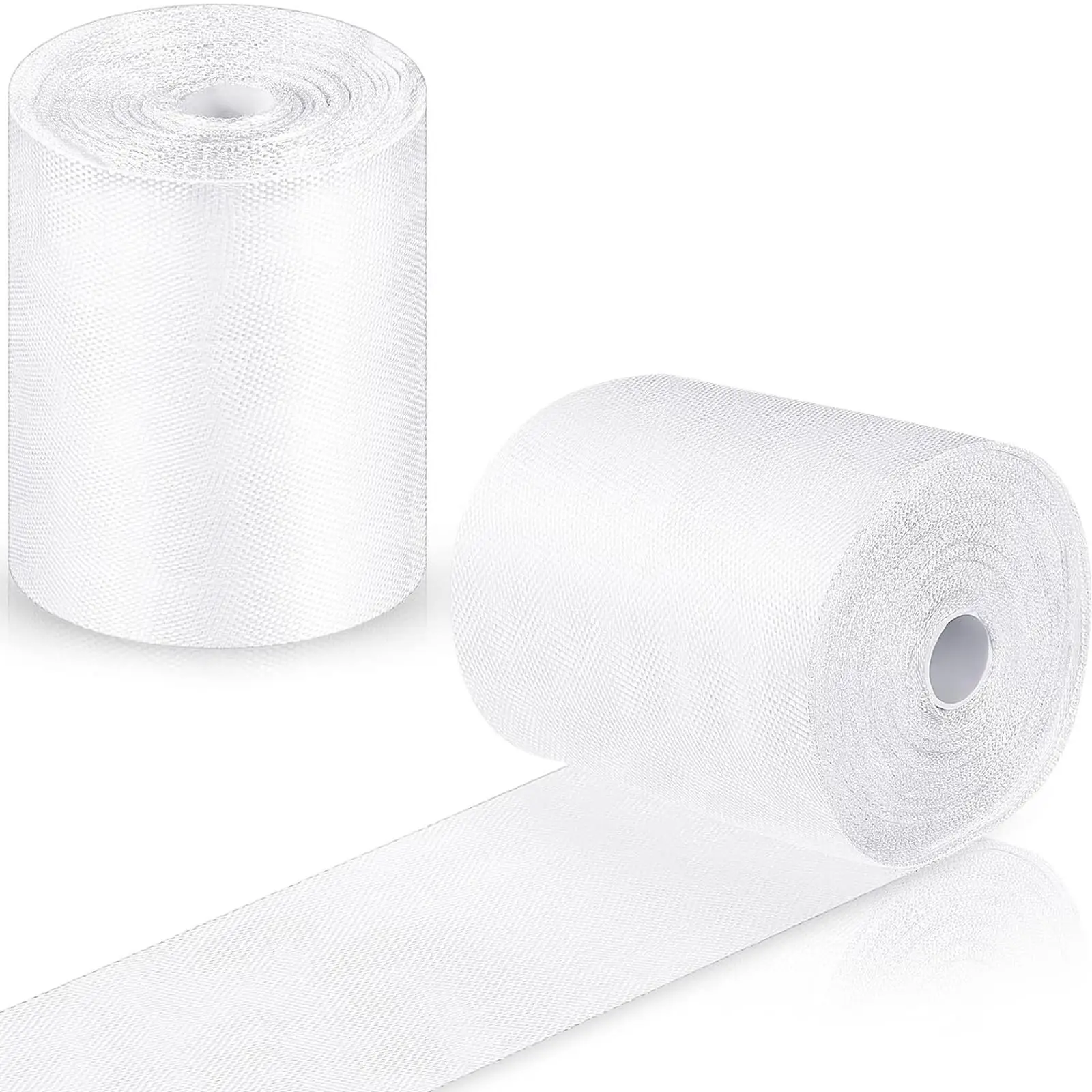 Boat General Purpose Repair Fiberglass Cloth Roll Insulation Mesh Tape Waterproof Heat Resistant Reinforced Winding Seams Edges