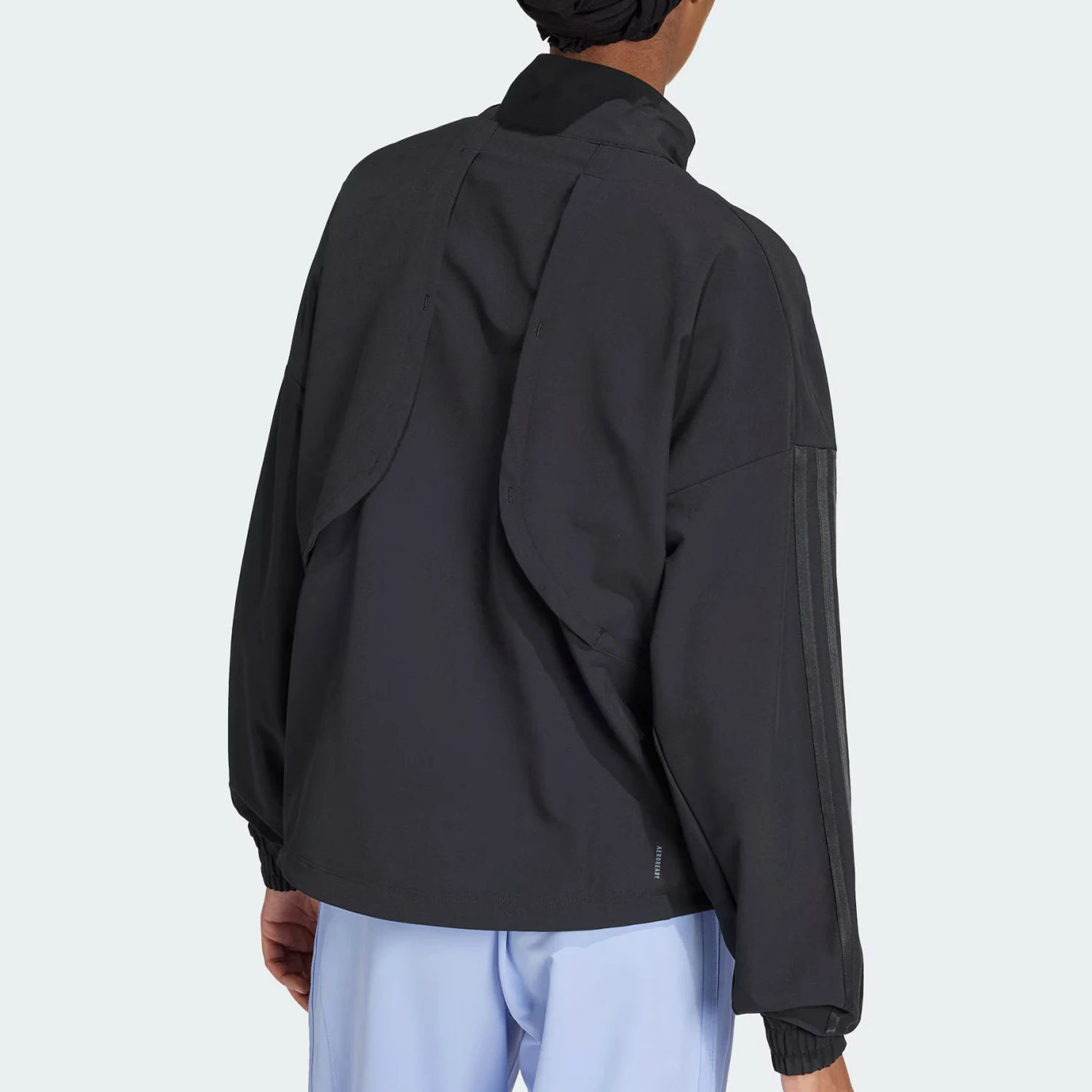 Adidas chaqueta transpirable de entrenamiento tejida con cuello levantado para hombre genuina IW8167